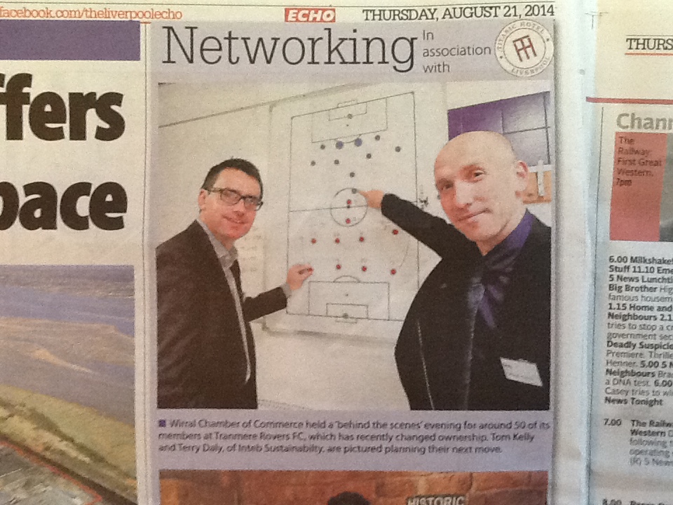 Ten-year milestone for Inteb duo as they celebrate action for climate change