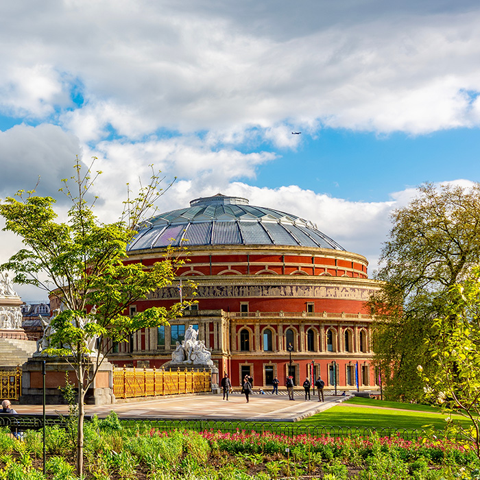Historic theatre building in London benefiting from SECR compliance services to improve carbon reporting and sustainability.