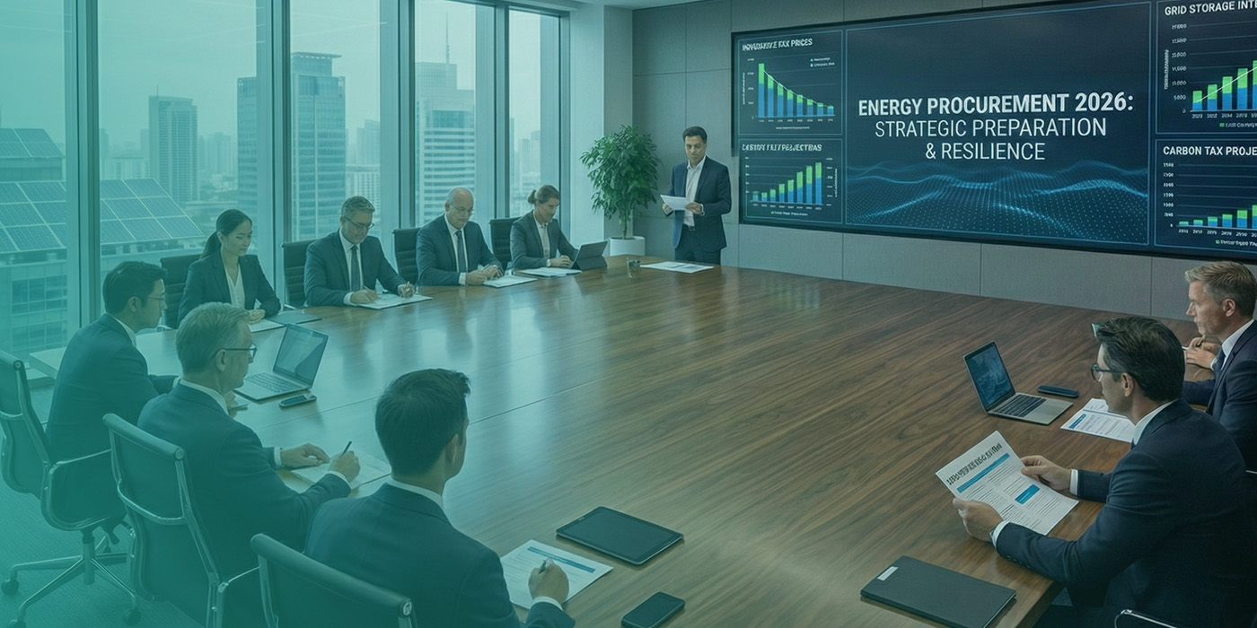 Energy Procurement in 2026: What Large Users Must Prepare for Right Now