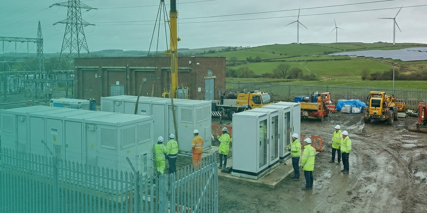 Electrical infrastructure upgrade and site works illustrating how Non-commodity energy costs 2026 are driven by network investment and system reinforcement.